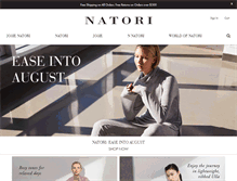 Tablet Screenshot of natori.com